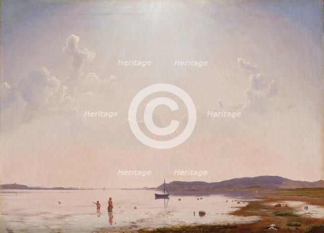 A View of the Ise Fjord, 1849. Creator: Vilhelm Kyhn.