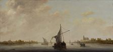 A View of the Maas at Dordrecht, about 1645-1646. Creator: Aelbert Cuyp