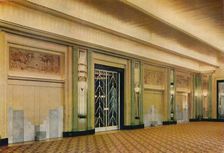 A view of the new ballroom at Claridge's Hotel as designed by Oswald P. Milne 1933