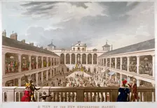 A View of the New Hungerford Market Westminster, London, 1833. Artist: J Harris