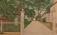 A View of the North Lane 1946