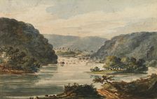 A View of the Potomac at Harpers Ferry, 1811-ca. 1813. Creator: Pavel Petrovic Svin'in