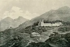A view of the Royal Villa of the Generalife at Granada 19th century, (1907). Creator: Unknown
