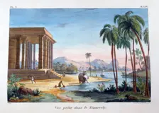 A View of Tinnevelly India, 1828. Artist: Marlet et Cie