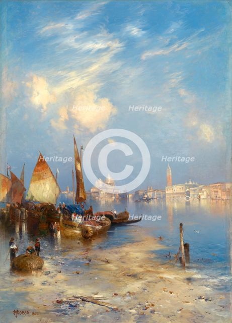 A View of Venice, 1891. Creator: Thomas Moran.