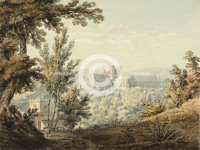 A View Of Winchester Abbey, 1793. Creator: Edward Dayes.