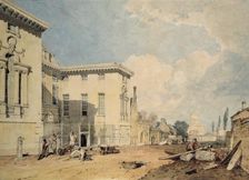 A View of Worcester College, 1803-1804. Artist: JMW Turner