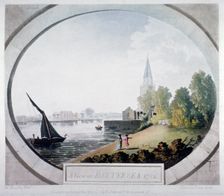 A View at Battersea 1784. Artist: Francis Jukes