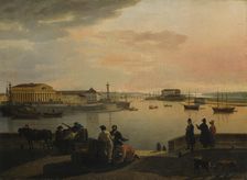 A View from St. Petersburg , 1817. Creator: Shchedrin, Sylvester Feodosiyevich (1791-1830)