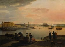 A view from St. Petersburg, 1817. Creator: Sil'vestr Shchedrin