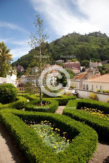 A view from the garden of Sintra National Palace, Sintra, Portugal, 2009. Artist: Samuel Magal