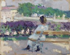 A View from Turku, 1915. Creator: Santeri Salokivi