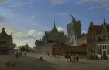 A View in Cologne, c. 1660. Artist: Heyden, Jan, van der (1637-1712)
