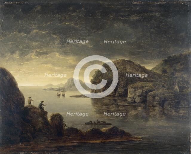 'A view in Glamorganshire', 18th century. Artist: Anthony Devis