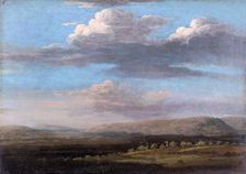 A view in Radnorshire 1776. Creator: Thomas Jones