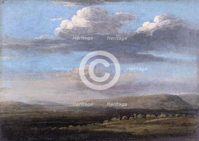 'A view in Radnorshire', 1776. Artist: Thomas Jones.
