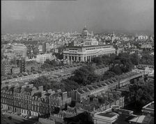 A View South East Across London from Senate House University of London With the Corner..., 1939. Creator: British Pathe Ltd