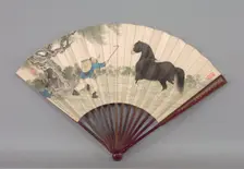 A Vignette of Life on the Frontier, c. 1717-22. Creator: Giuseppe Castiglione (Italian, 1688-1766); Jiao Bingzhen (Chinese, active c. 1670-1726), and