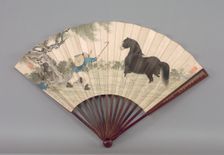 A Vignette of Life on the Frontier, c. 1717-22. Creator: Giuseppe Castiglione (Italian, 1688-1766); Jiao Bingzhen (Chinese, active c. 1670-1726), and