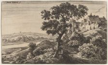 A Village on a Hill. Creator: Anthonie Waterloo