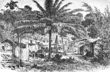 'A village on the Gaboon; The Gaboon. 1875. Creator: Unknown