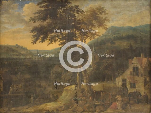 A Village Celebration, 1651-1684. Creator: Gerrit van Battem.