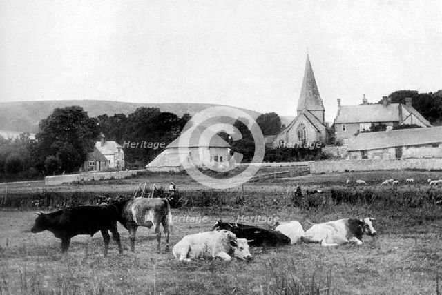 A village church, 1926. Artist: Unknown