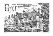 A Village Dispensary and Parish Room built at East Kennett, Marlborough 1884. Creator: Unknown