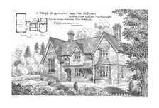 A Village Dispensary and Parish Room built at East Kennett, Marlborough 1884. Creator: Unknown