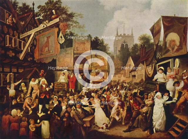 'A Village Fair', 1942. Artist: Joseph Parry.