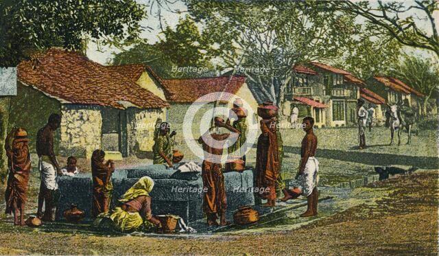 A Village in Bombay Presidency, 1906. Artist: Unknown