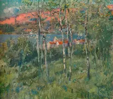A Village in Galicia (Spain) c1908. Artist: Eliseo Meifren y Roig