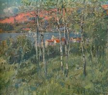 A Village in Galicia (Spain) c1908. Artist: Eliseo Meifren y Roig