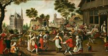 A village wedding, 1647. Creator: Bordelet, Louis (active 1640s)
