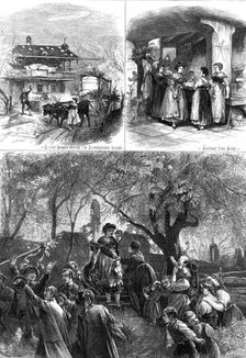 A Village Wedding in the Bavarian Highlands, 1876. Creator: Unknown