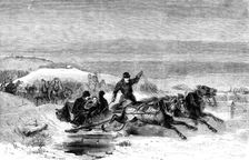 "A Village Wedding-train", by Nicholas Swertchkof, in the International Exhibition, 1862. Creator: Unknown