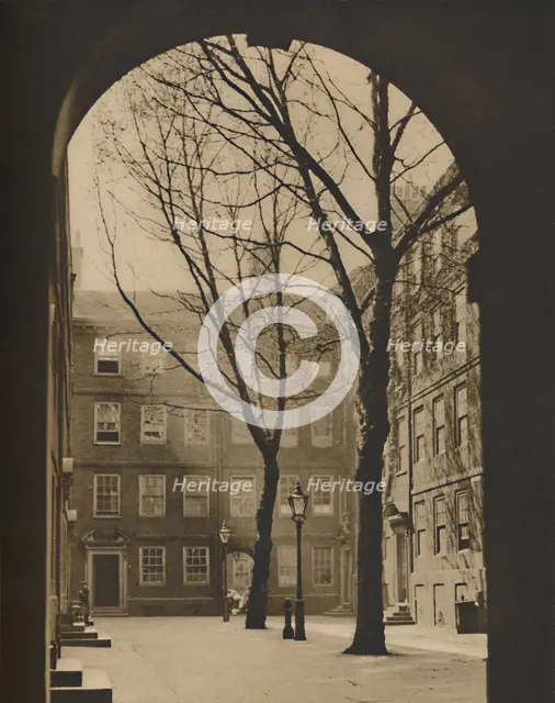 'A Vision of Early Spring Within The Temple', c1935. Creator: Donald McLeish.