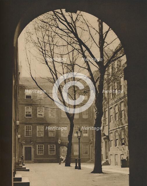 'A Vision of Early Spring Within The Temple', c1935. Creator: Donald McLeish.