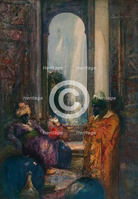 'A Vision of the East - Stage V', c1920. Artists: Percy Bradshaw, Dudley Hardy.