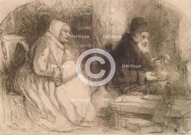 A Visit to the Alchemist, 1833. Creator: William Dyce.