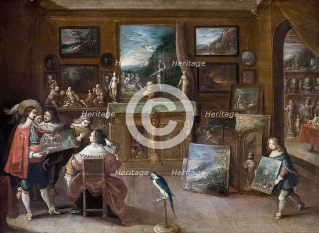 A visit to the Art Dealer. Artist: Francken, Frans, the Younger (1581-1642)