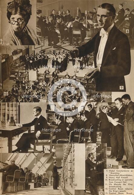 'A Visit to the BBC 7-13', 1937. Artist: Unknown.