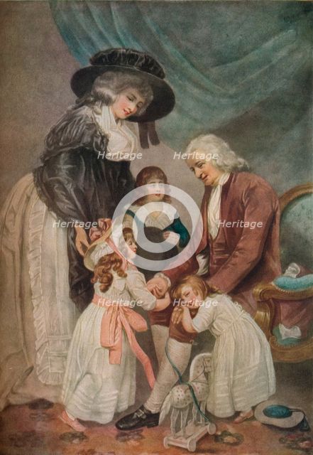 A Visit to the Grandfather, 1788, (1916). Artist: John Raphael Smith