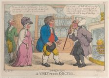 A Visit to the Doctor, 1809-12?., 1809-12?. Creator: Thomas Rowlandson