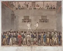 A Visit to the Fives Court 1822. Artist: Isaac Robert Cruikshank
