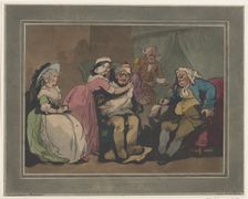 A Visit to the Uncle, December 20, 1794., December 20, 1794. Creators: Thomas Rowlandson, Francis Jukes