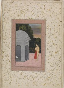 A Visit to a Temple, ca. 1740. Creator: Faqirullah Khan