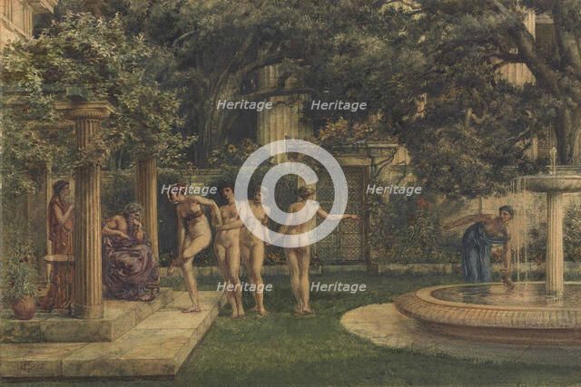 A Visit to Aesculapius, 1875.