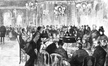 A Visit to Monte Carlo, The Interior of the Gambling Saloon 1886. Creator: Unknown