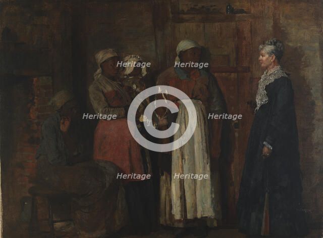 A Visit from the Old Mistress, 1876. Creator: Winslow Homer.